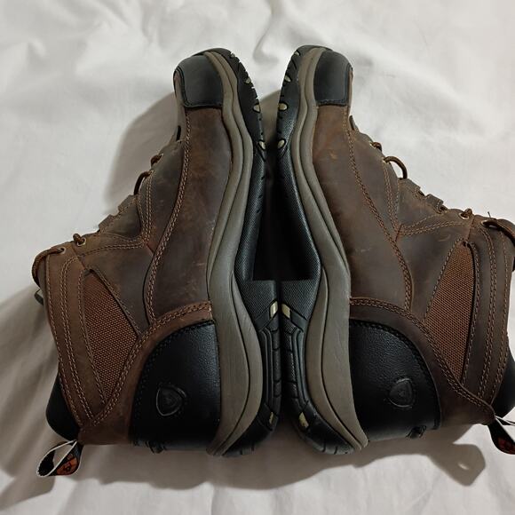 ARIAT 12EE Men’s Terrain Boots Leather Advanced Torque Stability Hikers - Picture 5 of 16